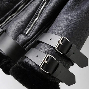 Nouveauté Veste en cuir de haute qualité pour femmes sur mesure, veste en cuir pur respirante de grande taille pour femmes, élégante - Product Image 5