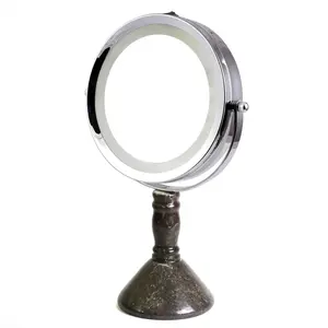 Dernier style élégant miroir de maquillage nouveau miroir en métal pour salle de maquillage nouveau look prix de gros cadre de Table - Product Image 5