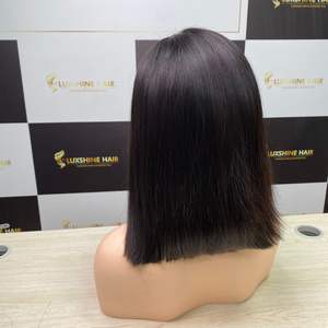 วิกผมบ๊อบ100% ตรงผมแท้เวียดนามผมดิบคุณภาพสูง - Product Image 4