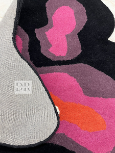 Modern Customized Size Woolen Handmade <b>Rug</b> Unique <b>Tufted</b> Design Washable Non-Slip for Home Decor and Floor Use - Product Image 4