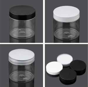 Pots en plastique PET de haute qualité 220ml 350ml de New Pavico Vietnam pour l'emballage alimentaire et cosmétique hautement accueillis - Product Image 1