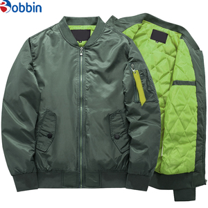 แจ็คเก็ตบอมเบอร์ผู้ชายคุณภาพสูง แจ็คเก็ตบอมเบอร์แบบกำหนดเอง แจ็คเก็ตบอมเบอร์ผู้ชายปักลายตามสั่ง ชุดทำงานปักลายตามสั่ง - Product Image 6