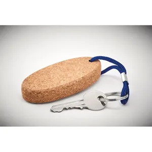 Porte-clés personnalisé en liège en forme de bateau, jouets de plage, gadgets - Product Image 1