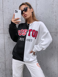 Venta al por mayor logotipo personalizado de manga larga de talla grande alas de impresión de gran tamaño sudaderas con capucha unisex - Product Image 3