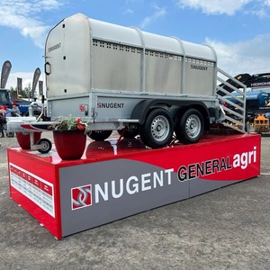 8 x 5 Nugent Livestock <b>Trailer</b> Aluminum Ranch Hauler Cattle Sheep Transport <b>Farm</b> Animal Carrier 2000 -3000kg Max Payload for Sal - Product Image 4
