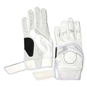 Guantes de bateo de béisbol deportivos para adultos, de alta resistencia, estilos personalizados, nuevos colores únicos, logotipo de cuero para uso en exteriores - Product Image 4