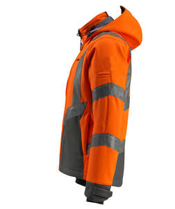 Chaqueta de Invierno Personalizada de Alta Visibilidad, Reflectante, con Cuello Alto, Bolsillos, Duradera, Cómoda, para Trabajo, con Bordado de Alta Calidad - Product Image 2