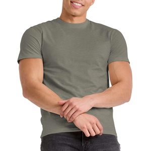 Unisex เสื้อยืดผ้าฝ้ายหนาพิมพ์ลายแบบกำหนดเองเสื้อยืดพอดีตัวน้ำหนักเบาเสื้อยืดผู้ชาย120 GSM คอกลมทรงสลิมฟิต - Product Image 1