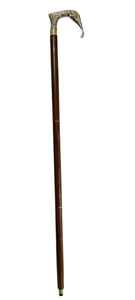 Canne en laiton nautique faite à la main en laiton massif éléphant conception tête poignée bâton de marche pour hommes et femmes cannes en laiton - Product Image 5