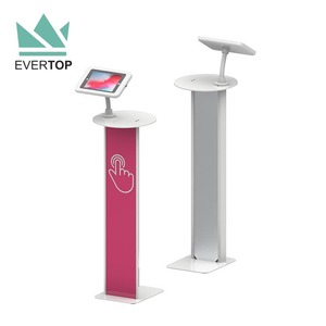 LSF11 Premium para iPad Podium <span class=keywords><strong>Atril</strong></span> Soporte de exhibición Seguridad Tablet Kiosk Stand Estación de trabajo con seguridad para iPad Kiosk Stand - Product Image 1