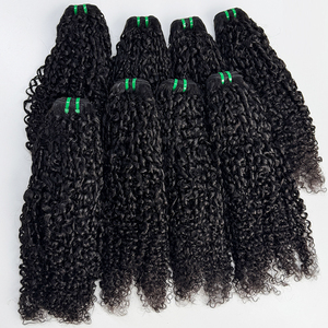 Cabello Humano Virgen Vietnamita Indio de Ganchillo Estilo Boho, Color Natural, Textura Suave y Abundante para Trenzas de Ganchillo - Product Image 2