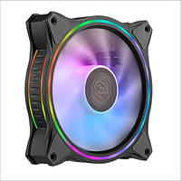 Cooler Master MF140 HALO ARGB 14cm RGB 5V/3PIN ordinateur boîtier silencieux PWM ventilateur PC CPU refroidissement à eau 140mm remplace les ventilateurs