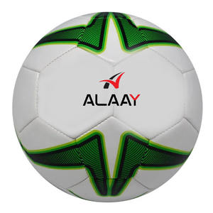 Alaay Venta al por mayor Balón de fútbol 1,8mm PVC Tamaño completo 5 y Mini Tamaño 3 Máquina de fútbol Cosido y cosido - Product Image 1