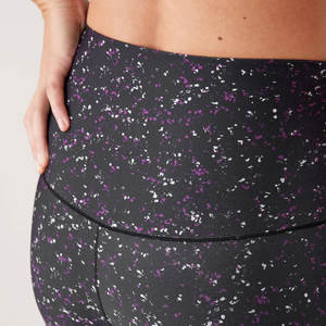 100% coton fait Gym Fitness course formation Legging ODM approvisionnement femmes haute qualité Yoga Legging croisé taille sans couture pantalon - Product Image 6