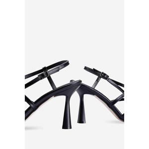 Scarpe con tacco alto sottile metallizzato EMY1005B - Product Image 2