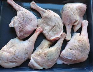 Cuisses d'oie nettoyées, calibrées et prêtes à cuire, surgelées, produit très demandé pour les restaurants, les traiteurs et les fournisseurs de détail. - Product Image 5