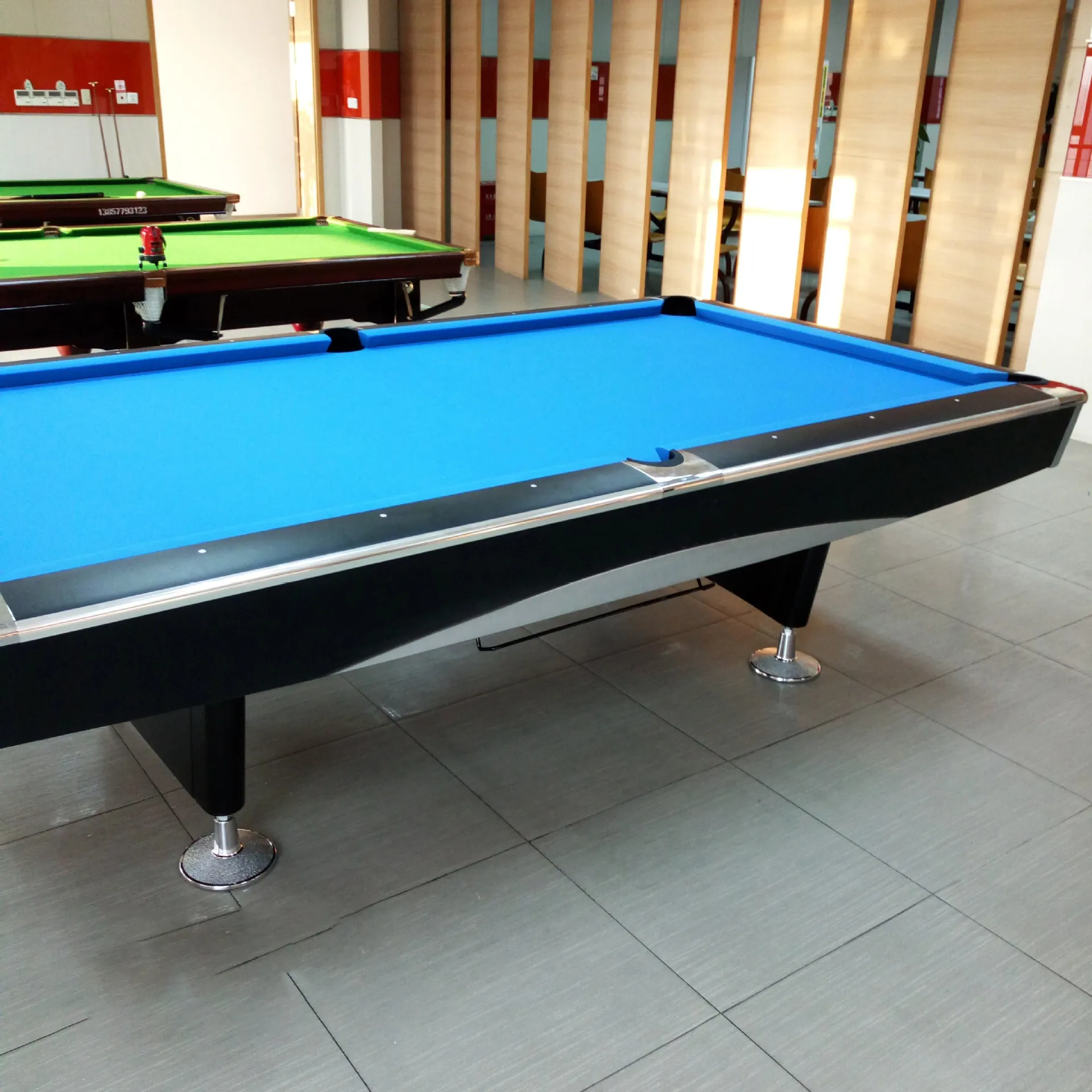 Professionelles Modernes Spiel 9 Fuß Schiefer-Pooltisch Billard günstiger Preis