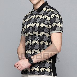 Polos de talla grande para hombre, gran oferta, precio al por mayor, camiseta Polo con logotipo personalizado, camiseta Polo deportiva personalizada de alta calidad, camiseta Ringer - Product Image 2