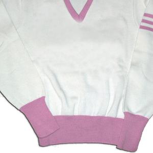 Cárdigan informal de las hermandades, cárdigan de punto largo con parte inferior, cárdigan de punto para mujer con bordado personalizado - Product Image 6