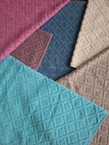 Serviette de bain et de visage en coton turc jacquard 100 % de la marque MYT-EX, taille personnalisée, motif moderne, 450 GSM, super absorbante, vente en gros - Product Image 6