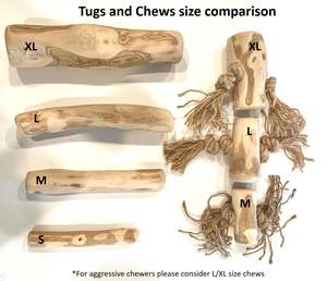 Jouet à mâcher pour chien en bois de café naturel écologique Jouet à os durable pour animaux de compagnie - Product Image 5