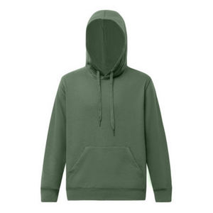 Sweat à capuche surdimensionné 100% coton de haute qualité pour femmes survêtement vierge de poche avec logo personnalisé sweat-shirt d'hiver - Product Image 6