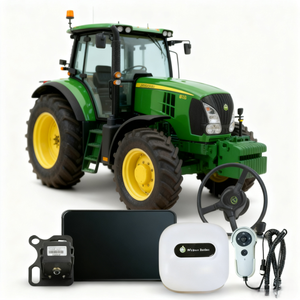 Agriculture Tractor GPS with Precision Farming Autopilot RTK Steering System Motor & Gearbox 2.5cm Accuracy <b>12V</b> - Product Image 3