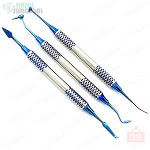 Juego de escalar Dental Carver profesional, 6 uds., Instrumentos dentales, espátula de relleno de resina compuesta bajo su etiqueta - Product Image 4