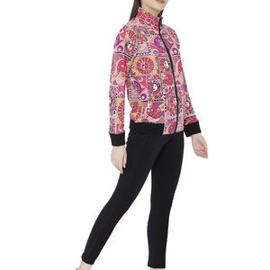 ชุดวอร์มใส่ได้ทั้งชายและหญิงสำหรับฤดูใบไม้ผลิมีฮู้ดพิมพ์ลายบุขนแกะวัสดุโพลีเอสเตอร์/ ผ้าฝ้ายระบายอากาศได้ดี - Product Image 3