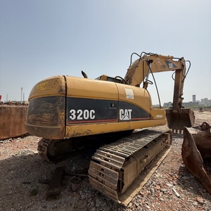 Peinture originale d'excavatrice hydraulique CAT 320C d'occasion, équipement lourd de 20 tonnes, Caterpillar 320C d'occasion en stock - Product Image 3