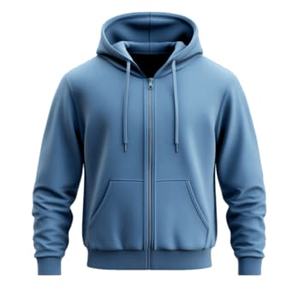 Sudaderas con Capucha para Hombre, Invierno, Cierre de Cremallera, 100% Algodón, Logotipo y Diseño Personalizados, Alta Calidad, para Adultos - Product Image 1