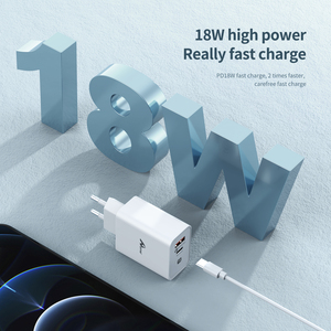 Adaptateur USB Type-C à Charge Rapide PD 20W 3A TC-135 Charge Super Rapide pour Écouteurs Mobiles QC3.0 Compatible EU US UK Sockets - Product Image 3