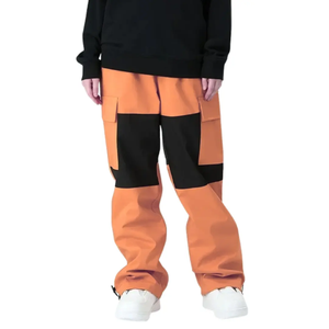 Pantalones de Nieve Unisex Personalizados, con Calefacción, Transpirables, Impermeables, Holgados, Tipo Cargo, Talla Grande - Product Image 6