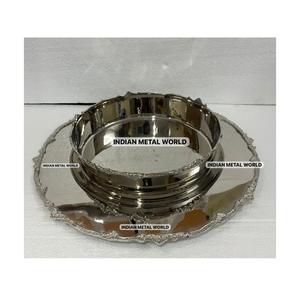 Accessoires de chocolat élégance vaisselle chocolat bol de service couleur or métal doux serveur bol plateaux à prix compétitif - Product Image 5