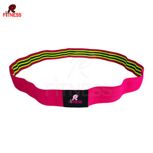 Conjunto de 3 Bandas de Resistencia de Tela de Algodón, Poliéster y Goma RC Fitness Wear con Guía de Ejercicios para Gimnasio y Ejercicio - Product Image 6