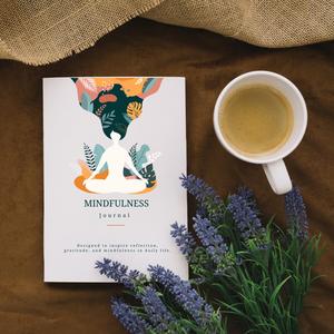 La pratica della Mindfulness della rivista stampata LABON Mindfulness sfida l'auto-riflessione e il diario della gratitudine del pianificatore di cura di sé - Product Image 6