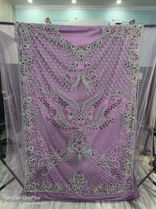 Robe Dirac somalienne fabriquée à la main par la fabrication indienne avec des vêtements culturels à perles complexes pour les mariages et les fêtes à prix d'exportation - Product Image 2