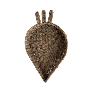 Plateau à fruits en herbe de mer naturelle rustique tissé à la main, en forme de carotte, pour la décoration de la maison, décoration d'automne, décoration de Pâques, en provenance du Vietnam - Product Image 5