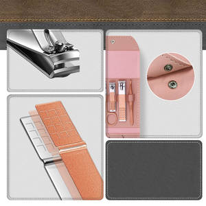 Vente chaude Kits de beauté professionnels de haute qualité Accessoires de manucure portables Kit de manucure en acier inoxydable en vente - Product Image 6