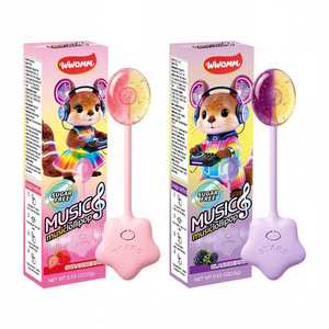 Juguetes <span class=keywords><strong>de</strong></span> dulces para niños Dulce <span class=keywords><strong>sin</strong></span> azúcar Corazón Piruleta Sabor a <span class=keywords><strong>fresa</strong></span> Feliz cumpleaños Caramelo duro Música Feliz Navidad Música Piruleta - Product Image 5
