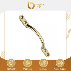 Elegante armario con acabado de latón de 125mm, puerta de tocador, manijas de marco de ventanas, diseño moderno, marca IMPEX, garantía de 5 años fácil - Product Image 2