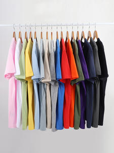 Vente en gros T-shirts 100% coton de haute qualité pour hommes T-shirts T-shirt simple d'impression DTG personnalisée pour hommes - Product Image 2