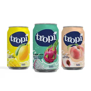 Toptan/OEM kabul TROPI Vietnam tropikal meyve suyu içecek ile çeşitli tatlar ve rekabetçi fiyat ile ücretsiz örnek
