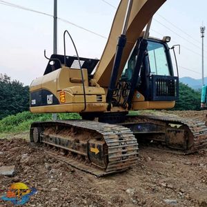รถขุดมือสอง Caterpillar CAT320D น้ำหนักใช้งาน 35 ตัน เครื่องยนต์ Yuchai และส่วนประกอบหลัก PLC ราคาถูก - Product Image 1