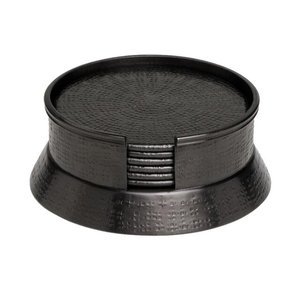 Round aluminum cheap <b>gold</b> <b>coaster</b> for tabletop use Most affordable and premium looking <b>coaster</b> for home and office use - Product Image 6