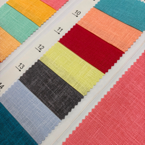 Micon Signature Shirting Fabric 58 pulgadas Algodón Lino Tejido liso Acabado firme para niñas Niños Vestidos Sastrería Ropa Exportación - Product Image 1