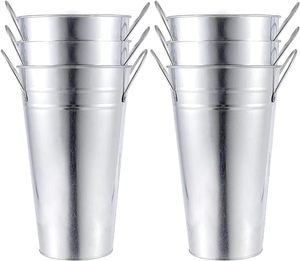 Décoration de fête de mariages nouveauté vases à fleurs en métal plaqué cuivre finition polie brillante vase à fleurs en aluminium - Product Image 5