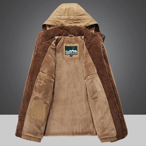 Abrigos Largos de Invierno para Hombre, Chaqueta Cálida con Capucha, Chaqueta Gruesa, Abrigo Informal para Hombre, Parka Térmica de Invierno - Product Image 6