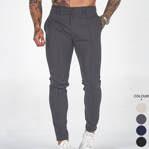 Pantalons de survêtement légers pour hommes de qualité supérieure pantalons décontractés de Fitness à séchage rapide personnalisables pour la course à pied et le jogging - Product Image 1