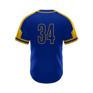 Camiseta de béisbol de estilo auténtico para hombre, estampado por sublimación, costura duradera, nombre personalizado, número de jugador y marca de equipo - Product Image 2